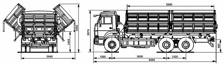 Зерновоз КамАЗ 45144 Зерновоз КамАЗ 45144