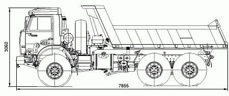 Самосвал КамАЗ 45141 Самосвал КамАЗ 45141